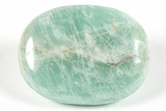 1.8" Polished Amazonite Pocket Stone - Photo 1